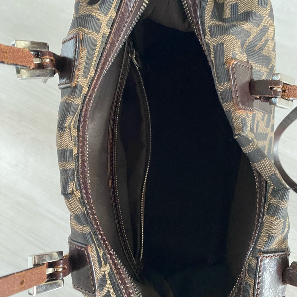 Fendi Brown and Black Tote Bag - Picture 2 of 4